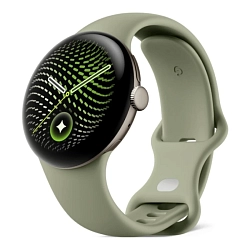 Умные часы Google Pixel Watch 5 41mm (Bluetooth, Wi-Fi) серый (оливковый ремешок)