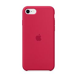 Клип-кейс (накладка) Apple Silicone Case для Apple iPhone SE 2020 / 2022 силикон, Rose Red