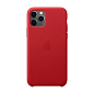 Клип-кейс (накладка) Apple Leather Case для Apple iPhone 11 Pro (Уценка) Red (хорошее состояние, точка на чехле, повреждена упаковка)