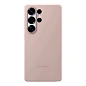 Клип-кейс (накладка) Silicone cover закрытый для Samsung Galaxy S25 Ultra силикон, пудровый