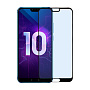 Защитное стекло 3D Premium для Honor 10, черная рамка - 1