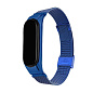 Браслет (застежка) Миланский сетчатый для Mi Band 5 / 6 сталь