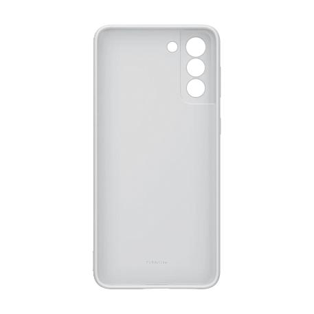 Клип-кейс (накладка) Samsung Silicone cover для Samsung Galaxy S21 Plus силикон, светло-серый - 3