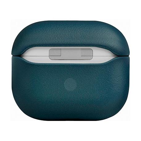 Кобура UNIQ Terra для Apple AirPods 3 кожа, тёмно-синий - 2