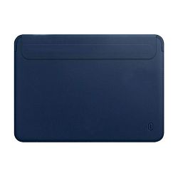 Чехол WIWU Skin Pro 2 Leather Sleeve для Apple MacBook Pro 13" (2020 / 2022) / Air 13" (2020) полиуретан, кожа, синий