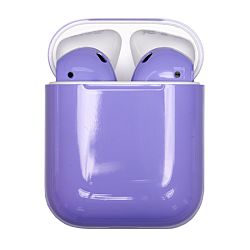 Беспроводные наушники Apple AirPods 2 с зарядным футляром лавандовый (MV7N2)