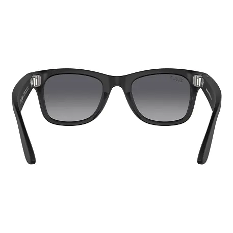 Умные очки Ray-Ban Wayfarer Matte Black, Gradient Graphite Polarized, (50-22-150mm) - 4