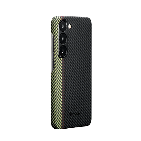 Клип-кейс (накладка) Pitaka Fusion Weaving MagEZ Case 3 для Samsung Galaxy S23 Plus кевлар (арамид), "увертюра" - 2