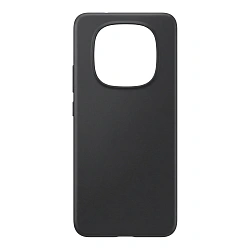 Клип-кейс (накладка) Borasco Silicone Case для Xiaomi Redmi Note 15 Pro 5G силикон, чёрный