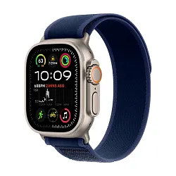 Умные часы Apple Watch Ultra 2 (2024) 49mm GPS + Cellular Natural Titanium Case Blue Trail Loop