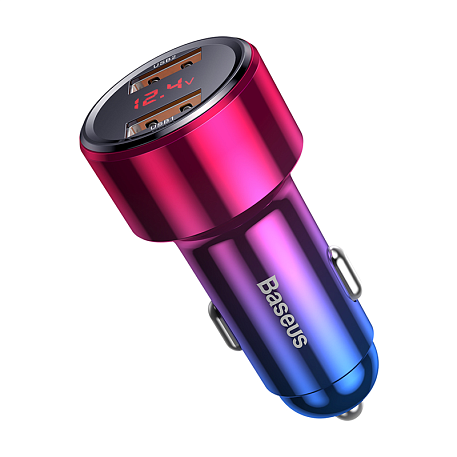 Автомобильное зарядное устройство Baseus Magic Series A+A 45 Вт красный - 2