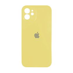 Клип-кейс (накладка) для Apple iPhone 12 силикон, жёлтый