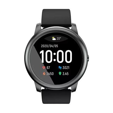 Умные часы Xiaomi Haylou LS05 чёрный (чёрный ремешок) - 2