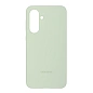 Клип-кейс (накладка) Samsung Silicone Case для Samsung Galaxy A36 силикон, поликарбонат, светло-зелёный