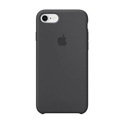 Клип-кейс (накладка) Apple Silicone Case для Apple iPhone 7 / 8 силикон, Charcoal Gray