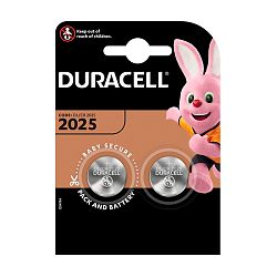 Батарейка Duracell Lithium DL CR 2025-2BL, 2шт 