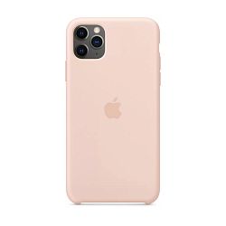 Клип-кейс (накладка) Apple Silicone Case для Apple iPhone 11 Pro Max силикон, Pink Sand