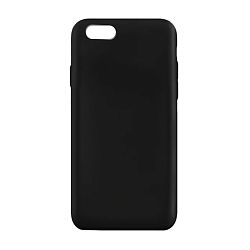 Клип-кейс (накладка) J-Case для Apple iPhone 6 / 6s силикон, чёрный