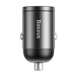 Автомобильное зарядное устройство Baseus Tiny Star Mini USB 30 Вт, чёрный