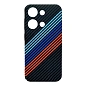 Клип-кейс (накладка) Luxo Carbon для Xiaomi Redmi Note 13 Pro 5G / Poco X6 5G пластик, "мовемент"