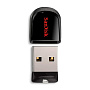 USB-флешка SanDisk Cruzer Fit 16 ГБ, чёрный - 1