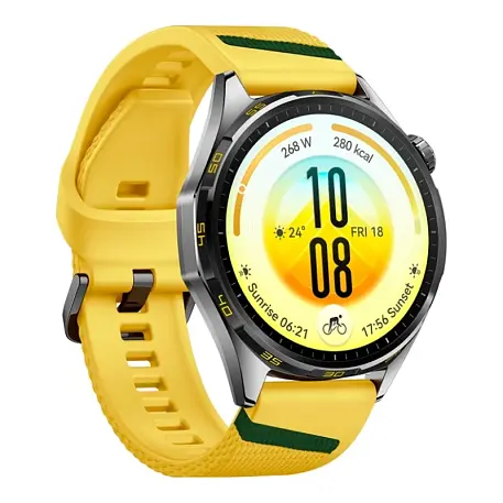 Умные часы Huawei Watch GT 7 46mm серый (жёлтый ремешок) - 3