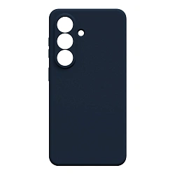Клип-кейс (накладка) Silicone cover закрытый для Samsung Galaxy S26 силикон, тёмно-синий