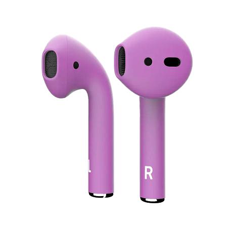 Беспроводные наушники Apple AirPods 2 с зарядным футляром сиреневый матовый - 2