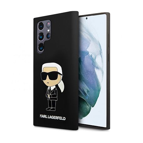 Клип-кейс (накладка) CG Mobile Lagerfeld Karl для Samsung Galaxy S24 Ultra - 3