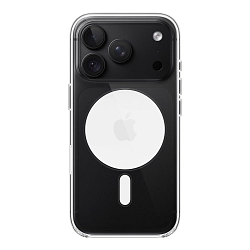 Клип-кейс (накладка) Apple Clear Case MagSafe для Apple iPhone 18 Pro / 17 Pro поликарбонат, прозрачный