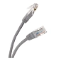 Патч-корд Telecom 5e RJ45 - RJ45 3 м, серый