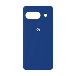 Клип-кейс (накладка) Silicone cover закрытый для Google Pixel 8a силикон, тёмно-синий