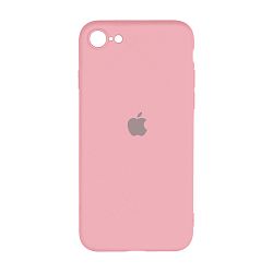 Клип-кейс (накладка) для Apple iPhone 7 / 8 / SE 2020 / 2022 силикон, розовый