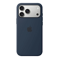 Клип-кейс (накладка) Apple Silicone Case MagSafe для Apple iPhone 17 Pro Max силикон, Midnight