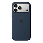 Клип-кейс (накладка) Apple Silicone Case MagSafe для Apple iPhone 17 Pro Max силикон, Midnight