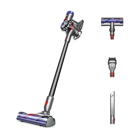 Беспроводной пылесос Dyson V8 Tactical серебристый, никель (SV25) - 4