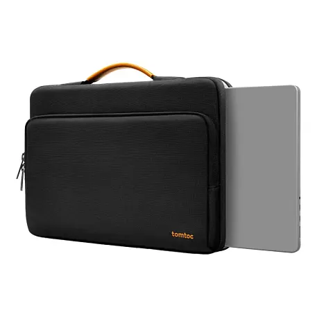 Сумка Tomtoc Defender-A14 Laptop Briefcase для ноутбуков 16" ткань, чёрный - 3