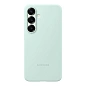 Клип-кейс (накладка) Samsung Silicone Case для Samsung Galaxy S25 силикон, поликарбонат, мятный