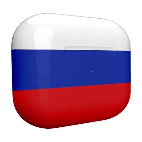 Беспроводные наушники Apple AirPods 3 with MagSafe "Флаг РФ" - 3