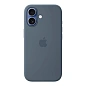 Клип-кейс (накладка) Apple Silicone Case MagSafe для Apple iPhone 17 силикон, Anchor Blue