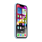 Клип-кейс (накладка) Silicone Case MagSafe для Apple iPhone 14 силикон, голубой - 2
