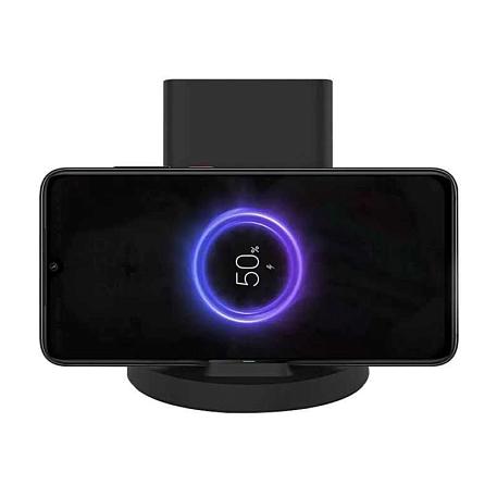 Беспроводное зарядное устройство Xiaomi Wireless Charger Stand 20 Вт чёрный - 3