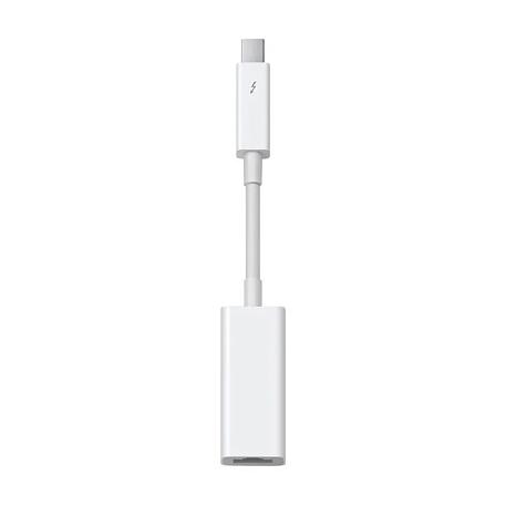 Адаптер-переходник Apple Thunderbolt Gigabit Ethernet (Thunderbolt to RJ-45), белый