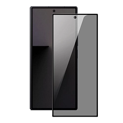 Защитное стекло Otao Privacy 2.5D для Samsung Galaxy Z Fold 7 / 8 Ultra, черная рамка