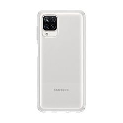 Клип-кейс (накладка) Samsung Soft Clear Cover для Samsung Galaxy A12 / M12 полиуретан, прозрачный