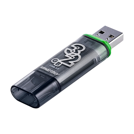 USB-флешка SmartBuy Glossy 32 ГБ (USB 3.0) чёрный - 2