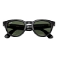 Умные очки Ray-Ban Headliner Gen 2 Shiny Black, Clear G15 Green, (50-23-150mm) - 2