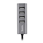 Адаптер-разветвитель для компьютера Hoco HB1 USB-A (4в1)