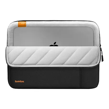 Папка tomtoc Defender-A13 Laptop Sleeve Kit (2 in 1) для Apple MacBook 16" ткань, чёрный - 2