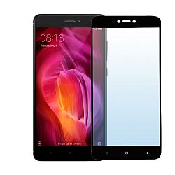 Защитное стекло 3D Premium для Xiaomi Redmi Note 4 / 4x, черная рамка